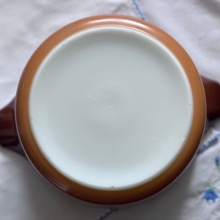 Pyrex Old Orchard Pattern Casserole Dish