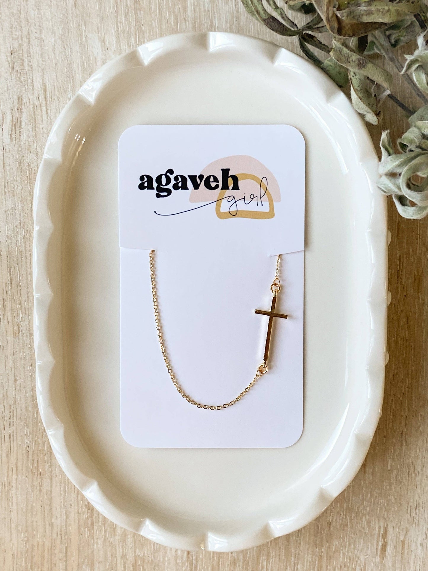 The Faith Necklace: Gold