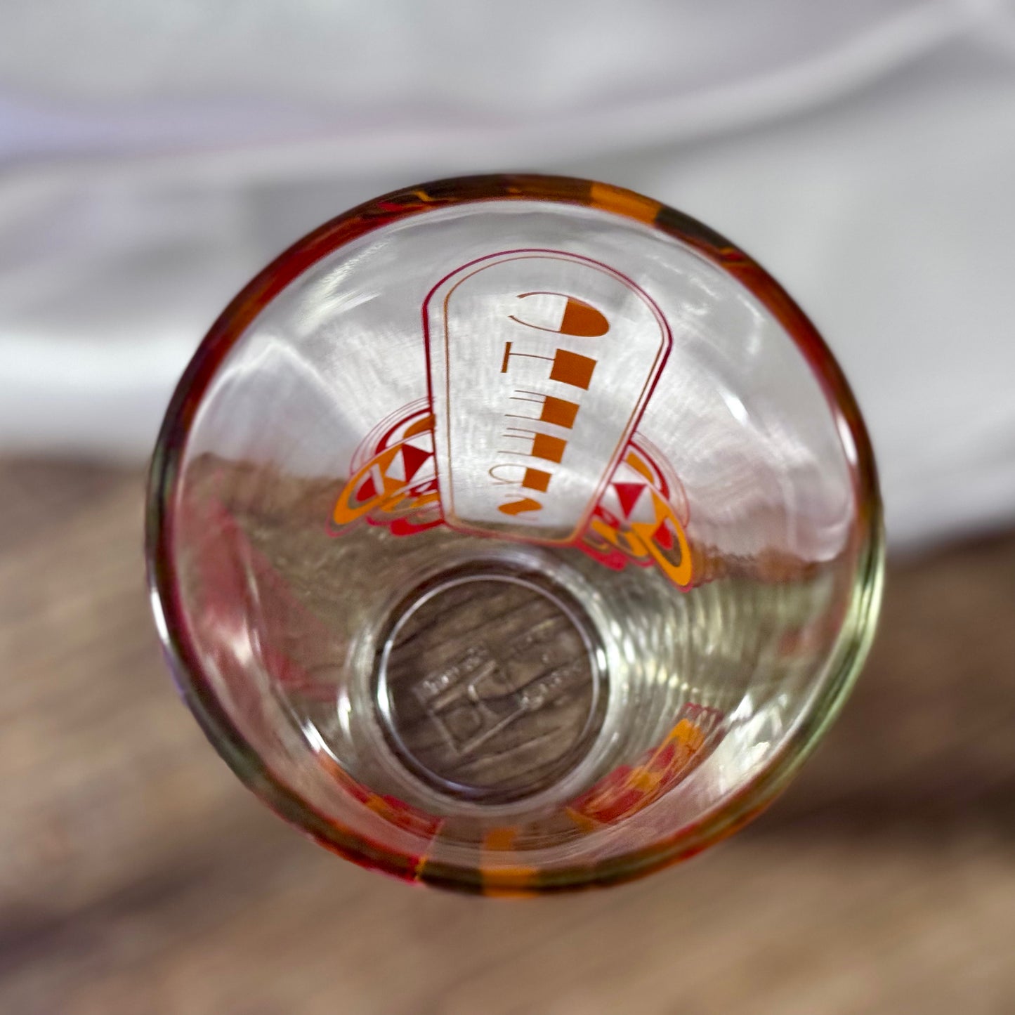 Irvinware Glass Art Deco Cocktail Shaker