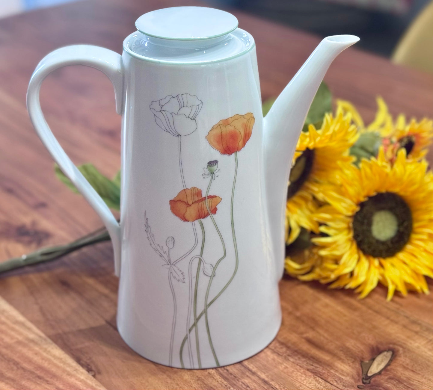 Block Spal Poppy Teapot Portugal