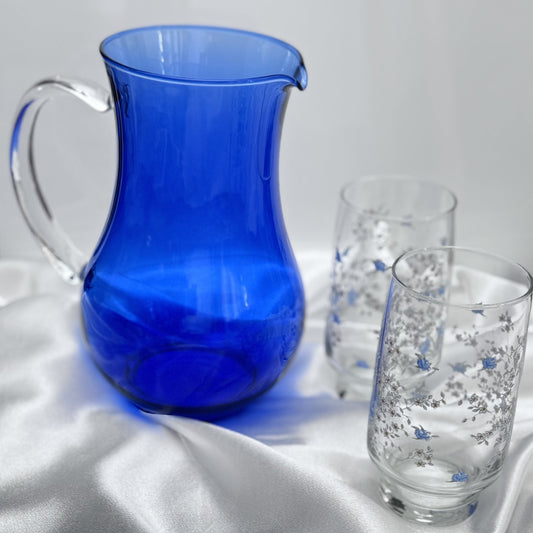 Cobalt Blue Pitcher