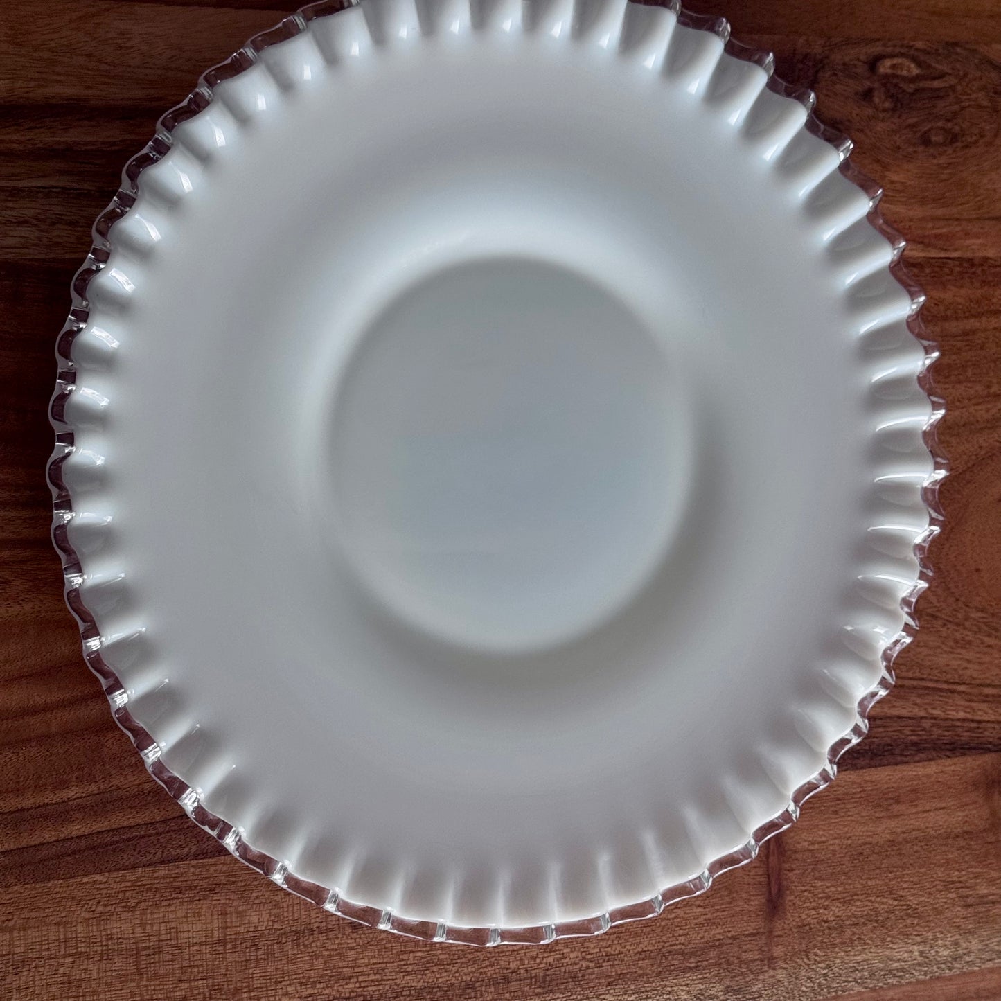 Fenton Silver Crest Cake Plate