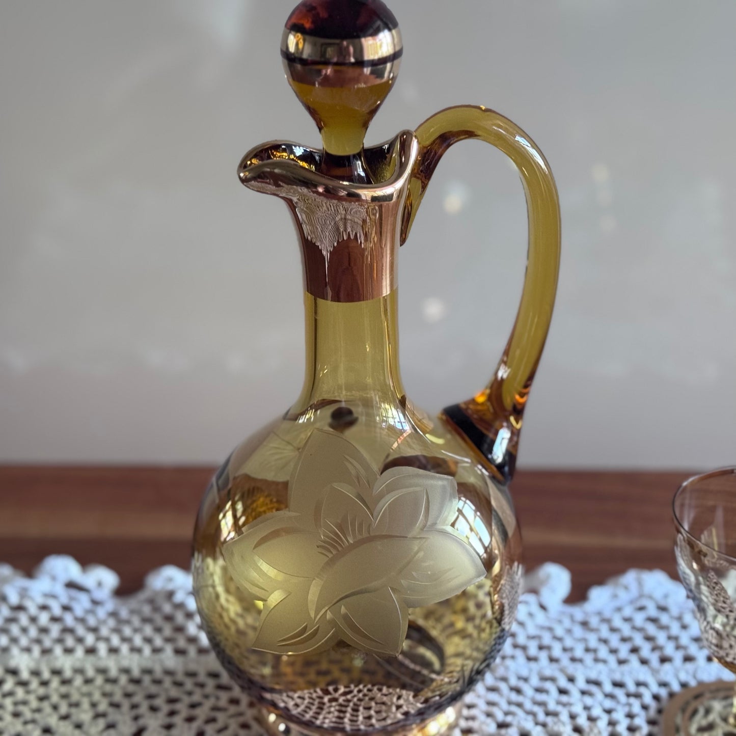 Moser Glass Decanter