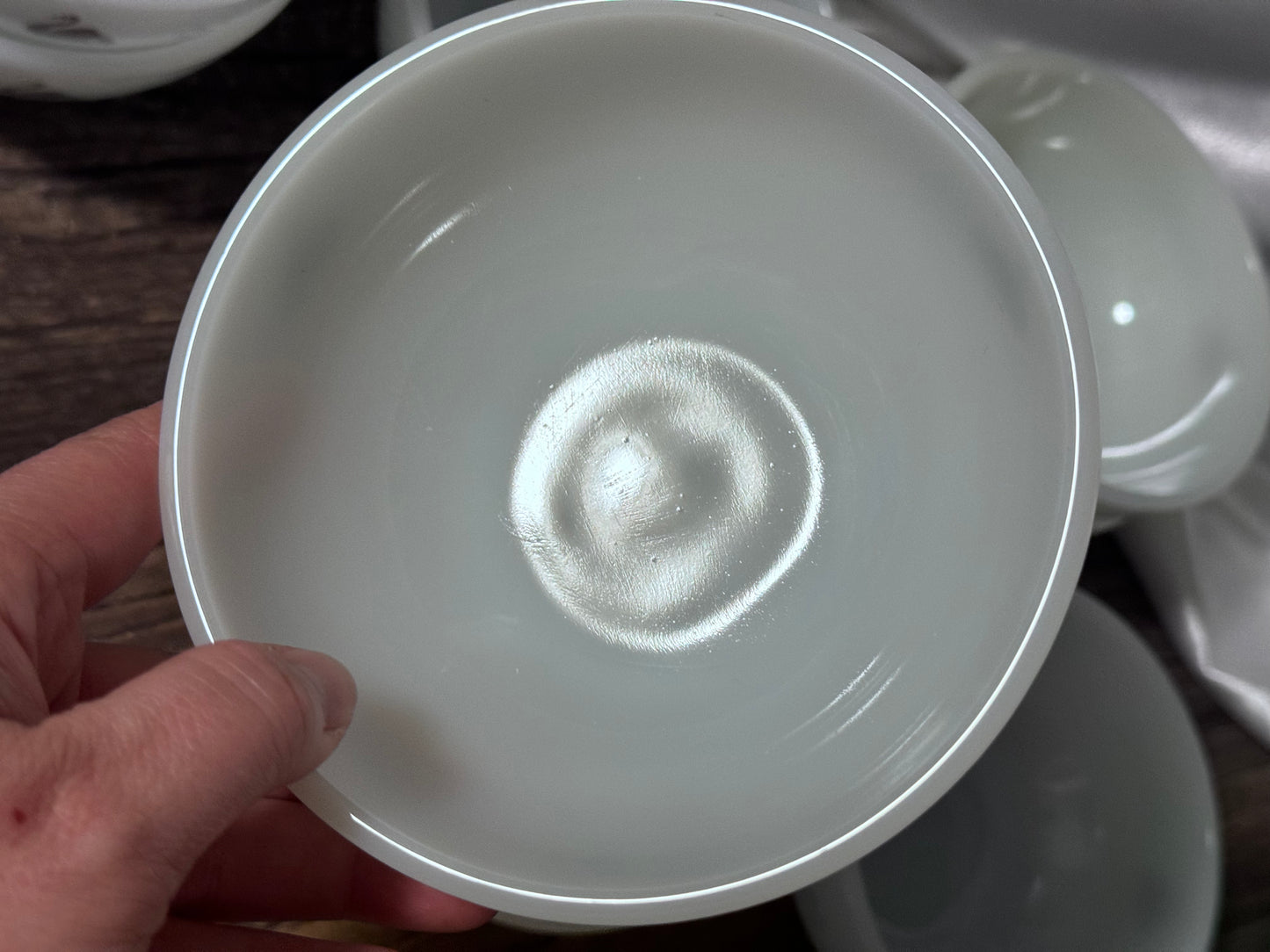 Termocrisa Swan Pattern Small Serving Bowls