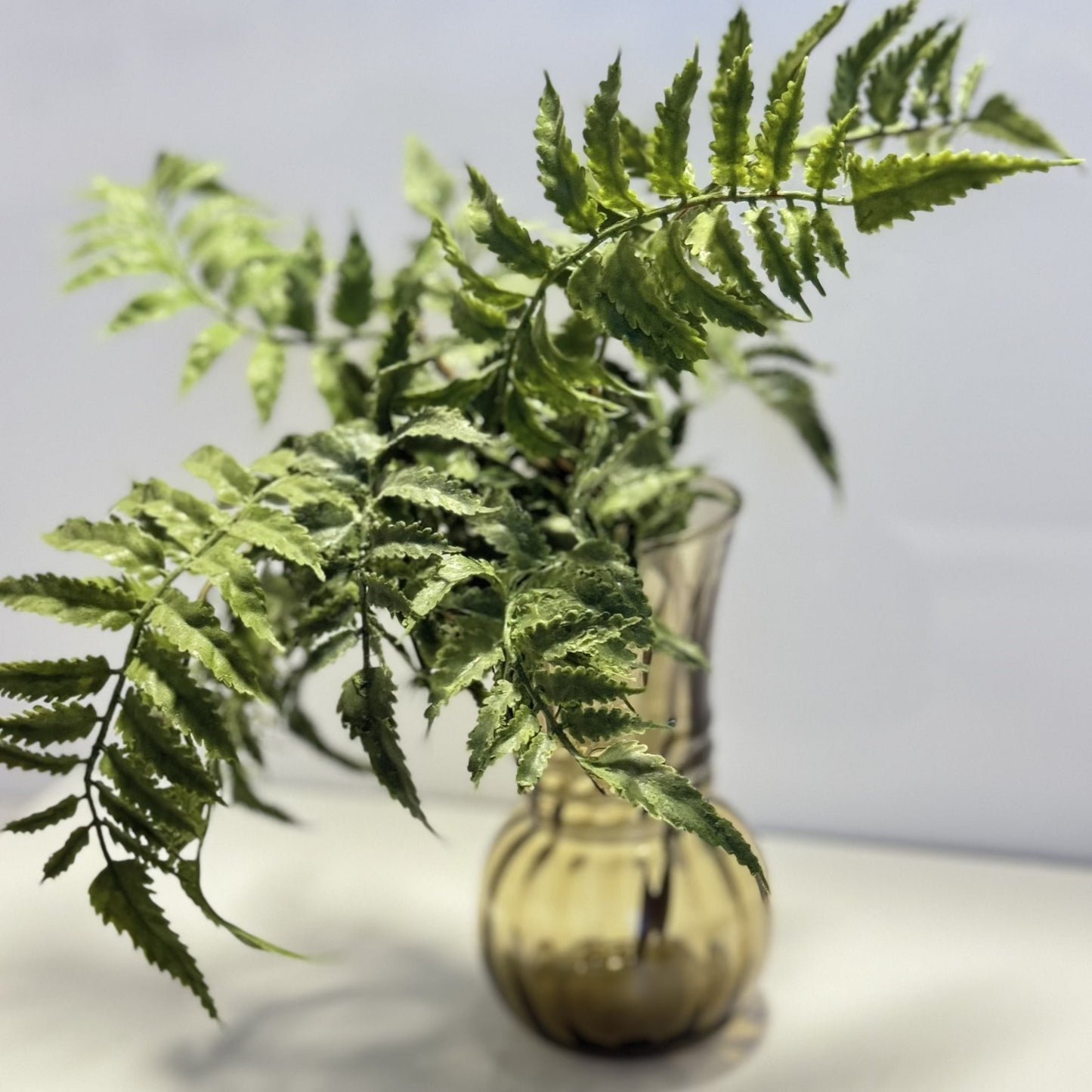 Anchor Hocking Brown Glass Vase