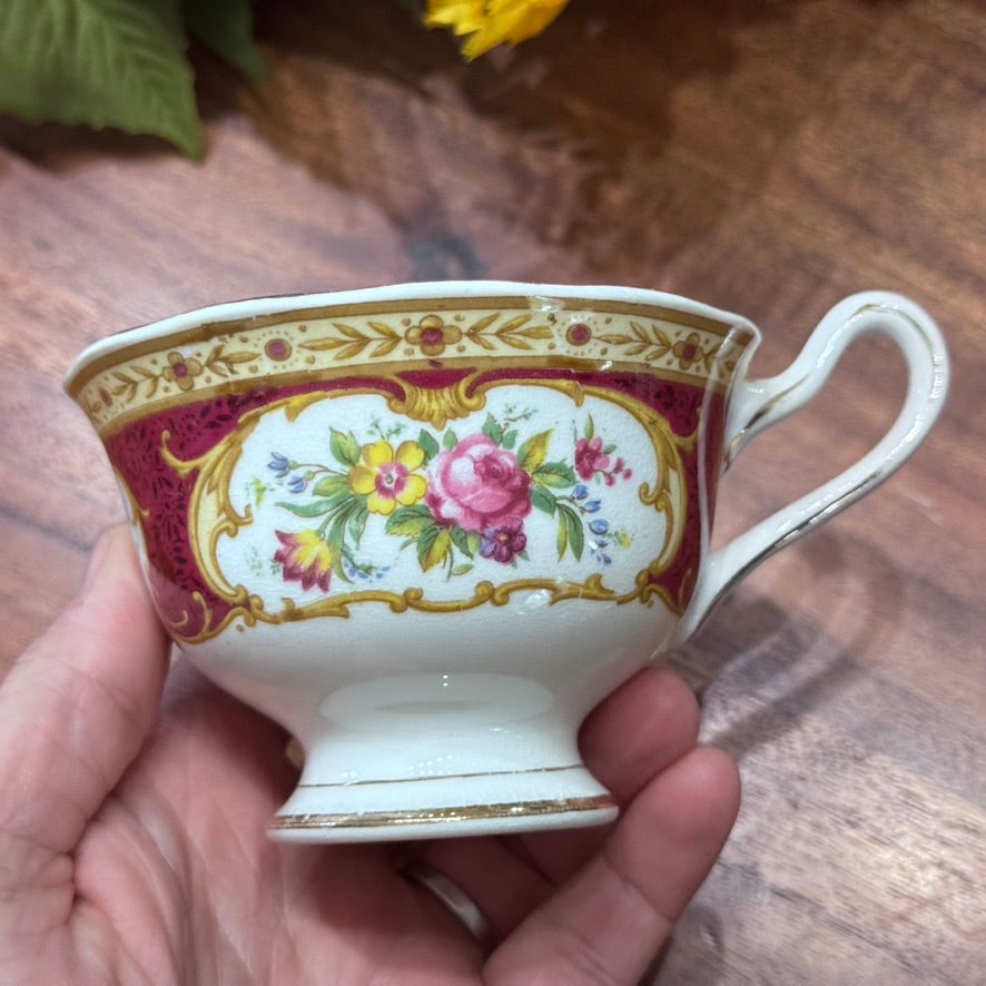 'Lady Hamilton' Royal Albert Teacup & Saucer Set