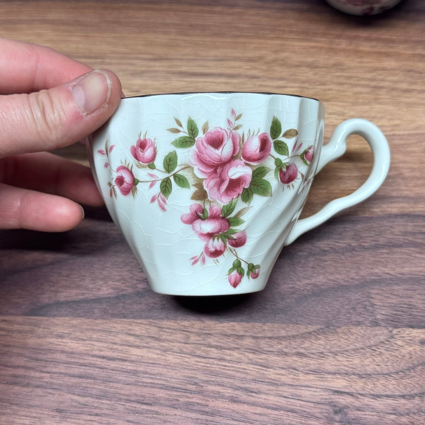 Johnson Brothers Made In England Ironstone Regency Pink Roses Dish Set
