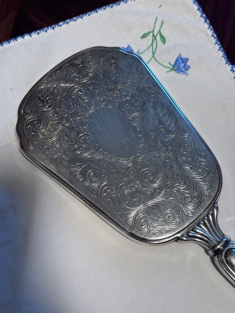 Birks Regency Plate EP Copper Hand Mirror