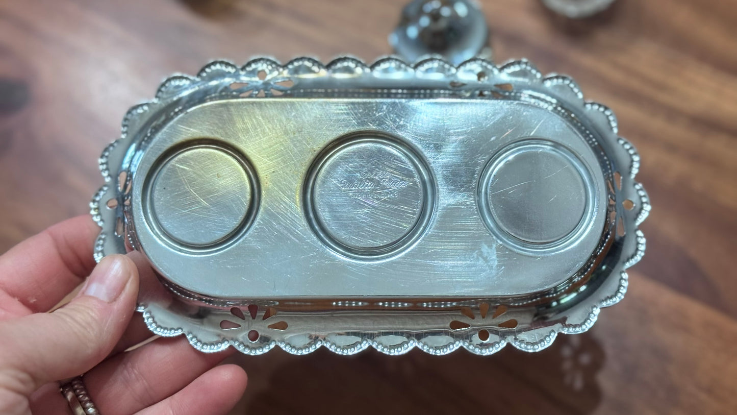 Celtic Quality Plate Art Deco Table Set