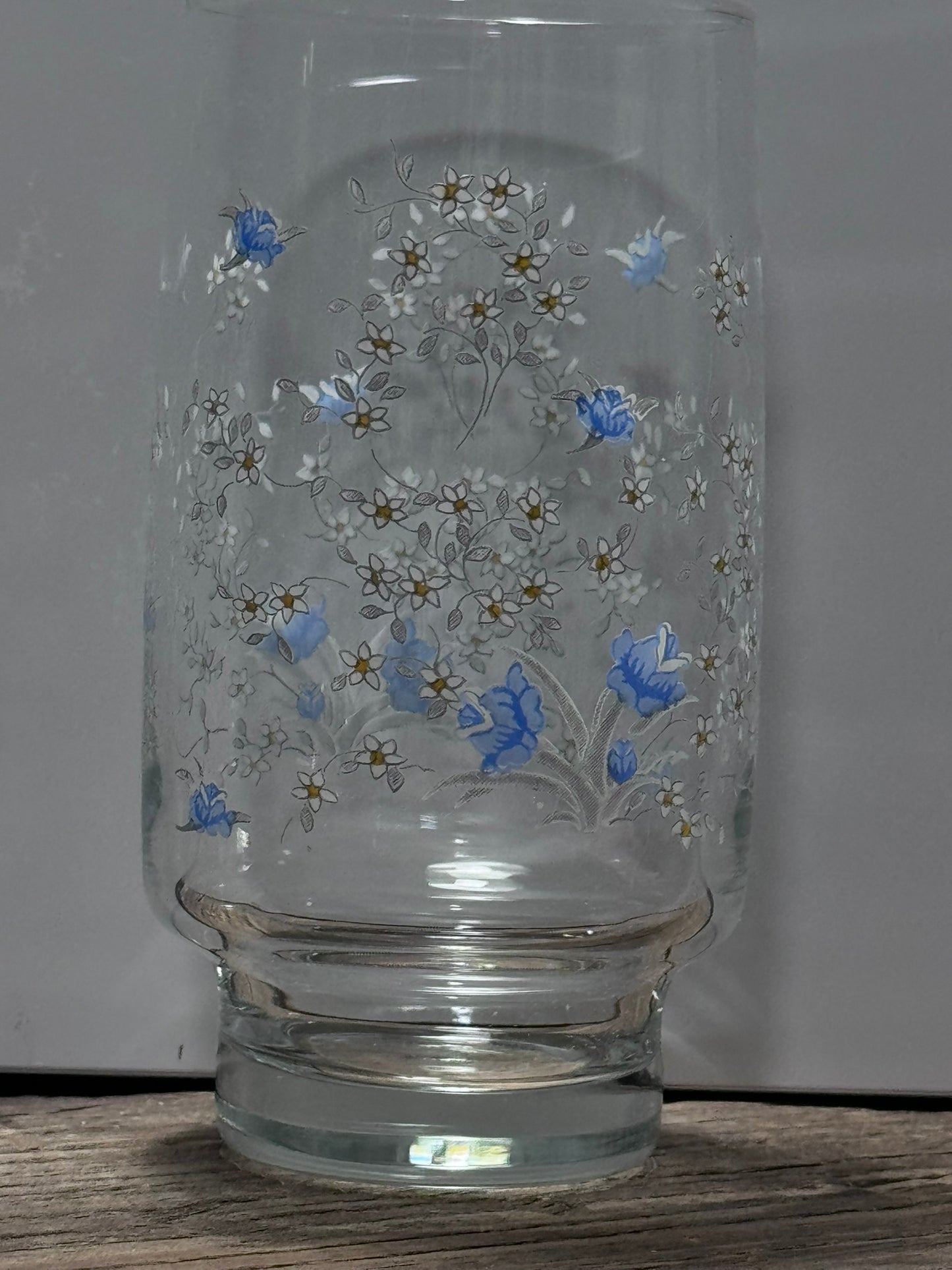 Arcoroc Floral Glasses