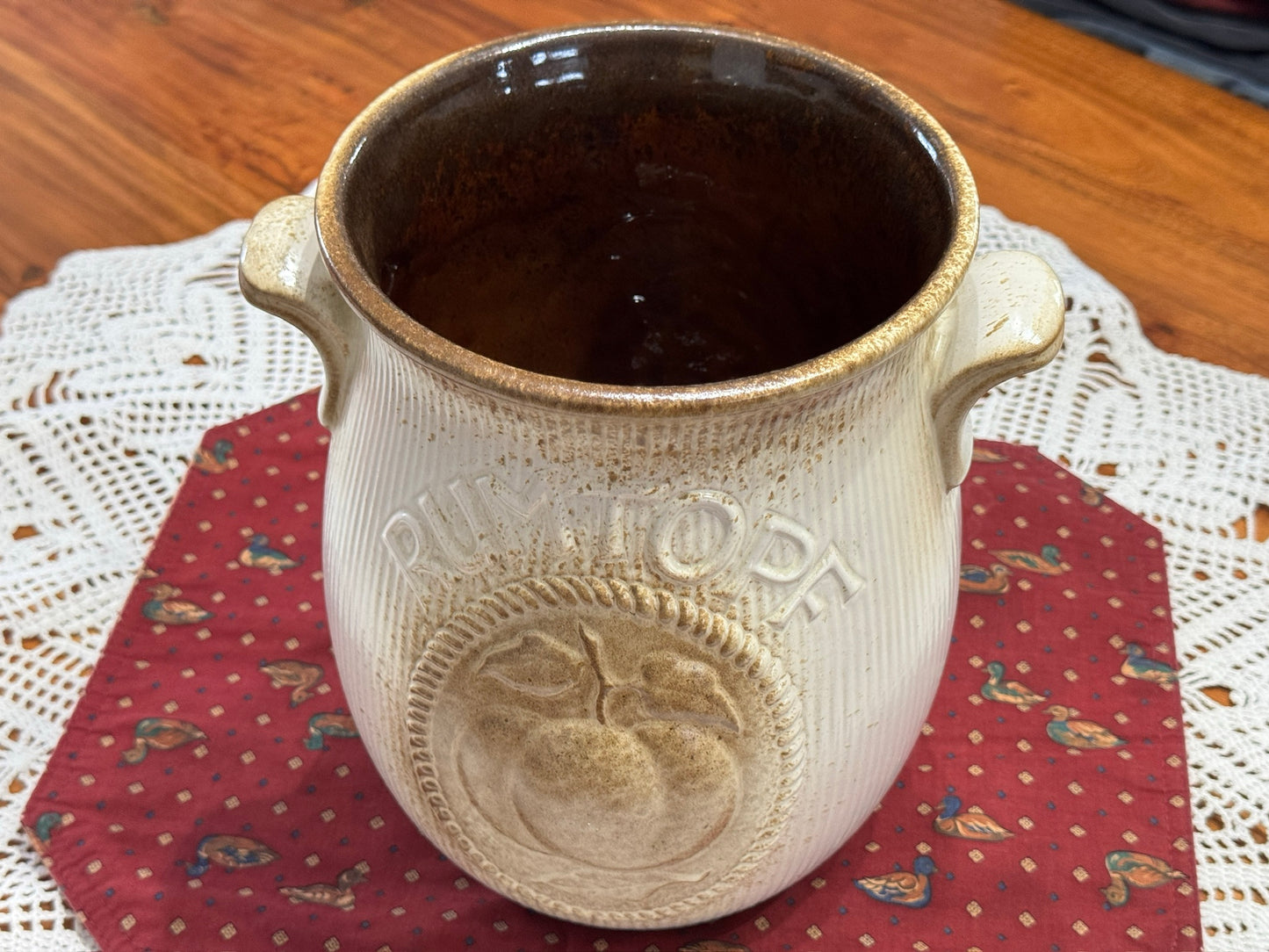 RUMTOPF German Rum Pot Jar