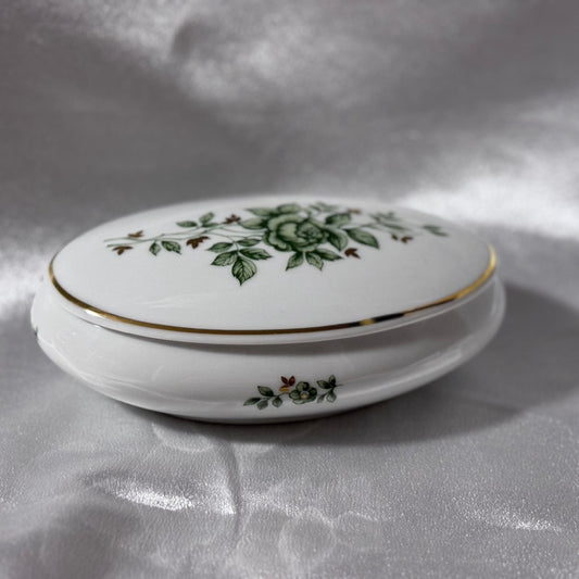 Vintage Endre Szasz Hollohaza Hungary Porcelain Trinket Dish