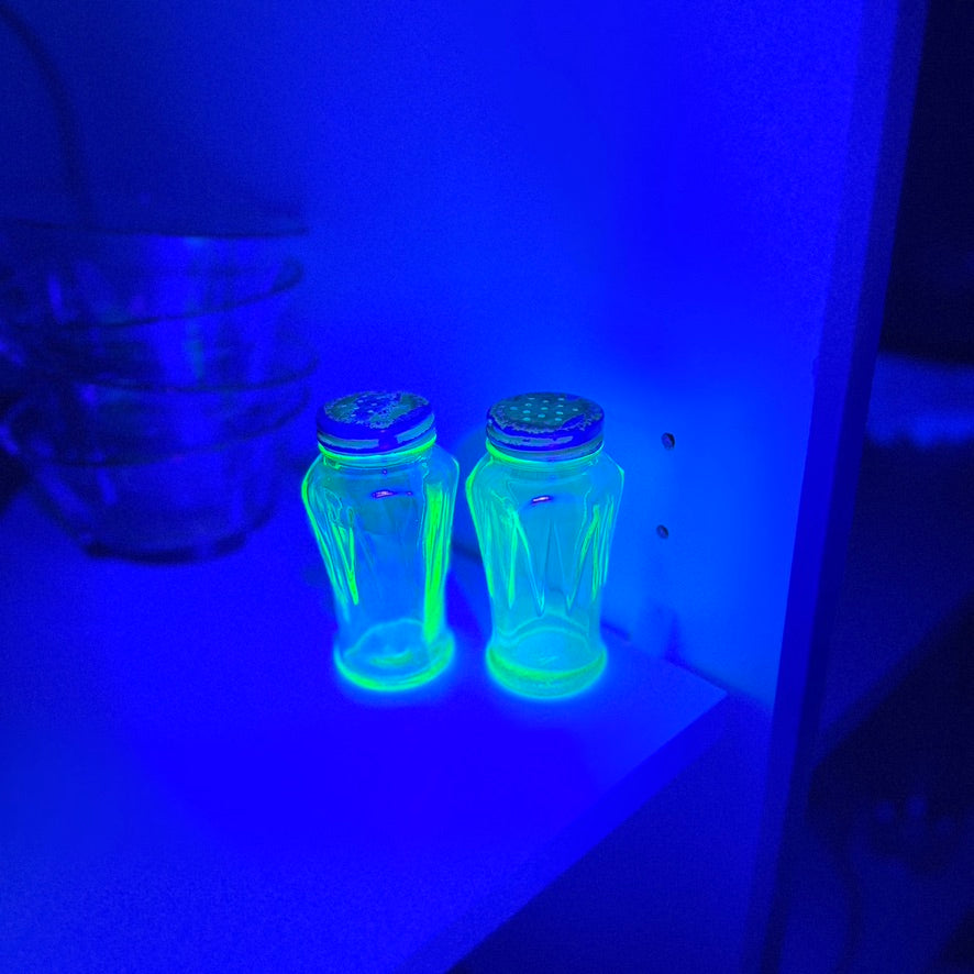 Uranium Salt and Pepper Shakers
