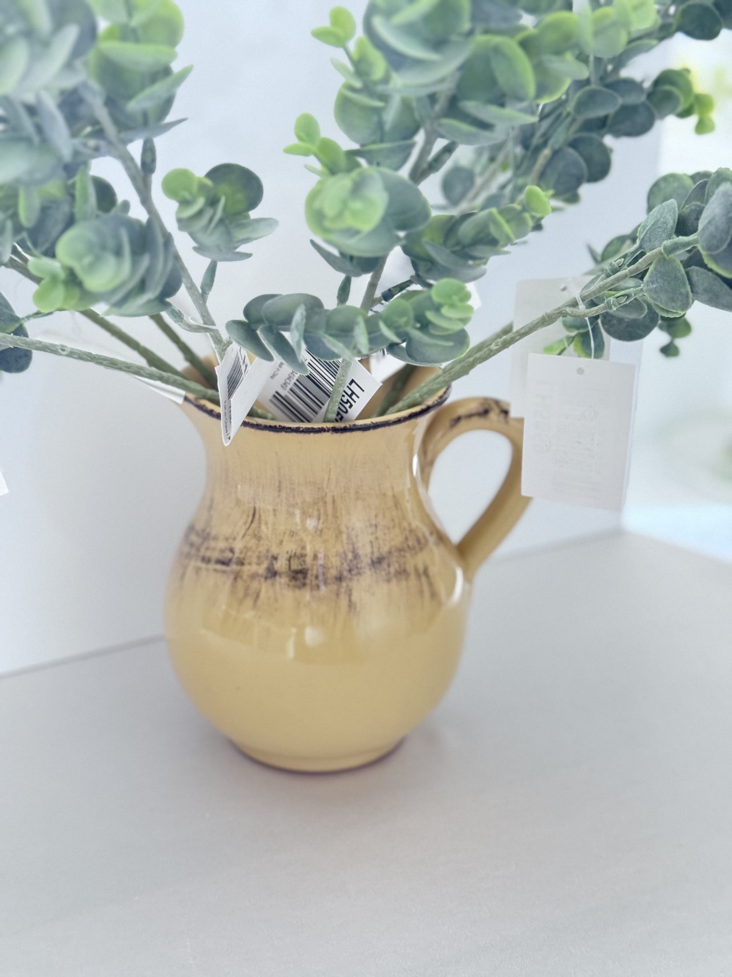 Italian Yellow Pitcher