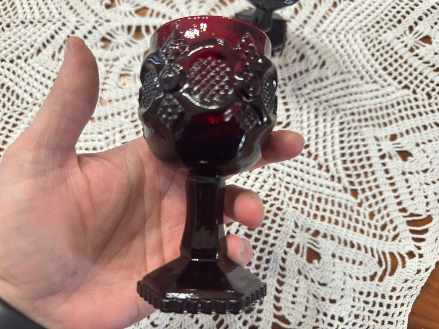 Avon 1876 Cape Cod Collection Wine Goblets