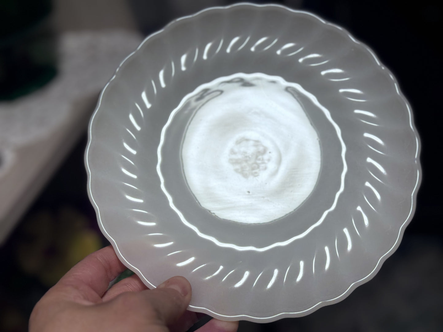 Anchor Hocking Fire-King Swirl Salad Plates