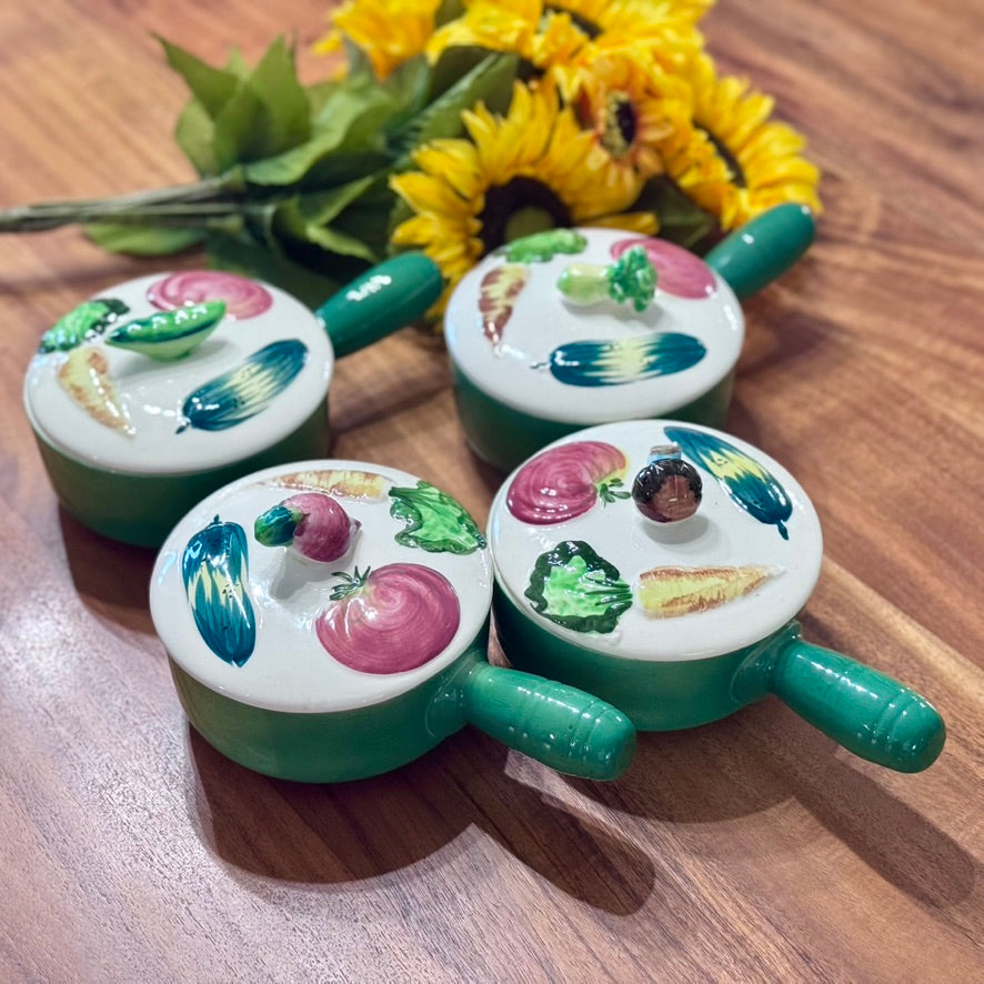 Japanese Soup/Chili Lidded Bowls