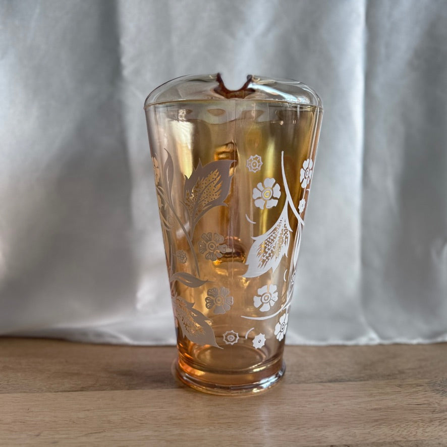 Jeannette Marigold Glass Pitcher