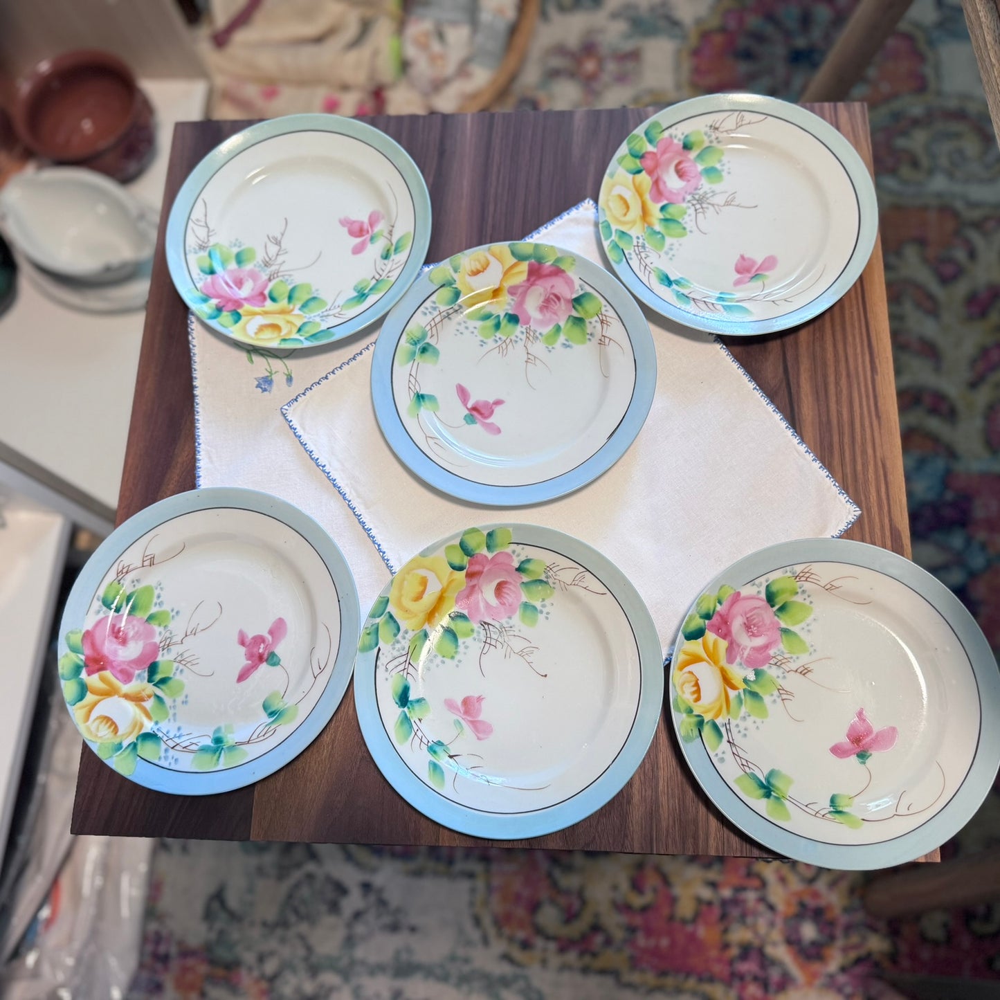 Floral Dessert Plates