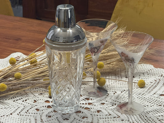 Godinger Dublun Crystal Cocktail Shaker