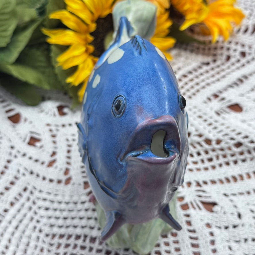 Takahashi Hand Painted Fish Teapot