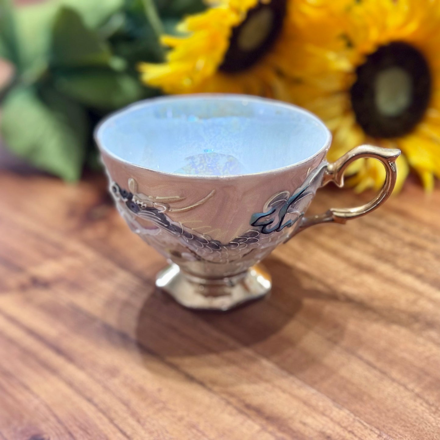 Shafford Japan 'Dragonware' Teacup & Saucer Set