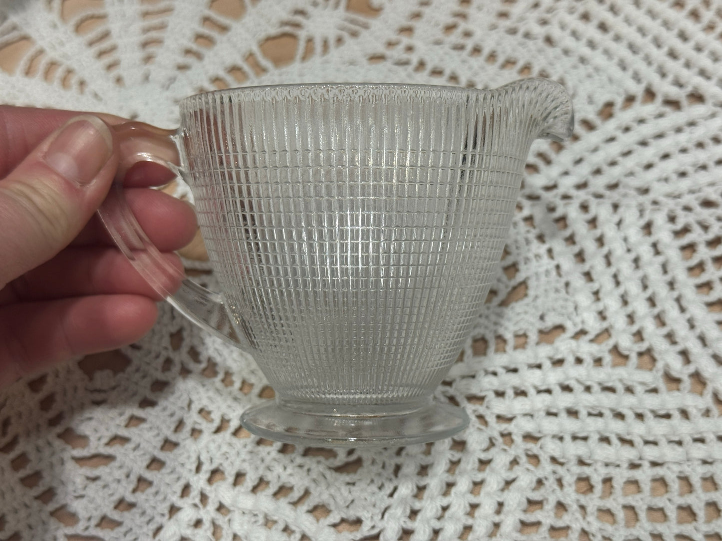 Dominion Glass 'Saguenay' Cream & Sugar Set