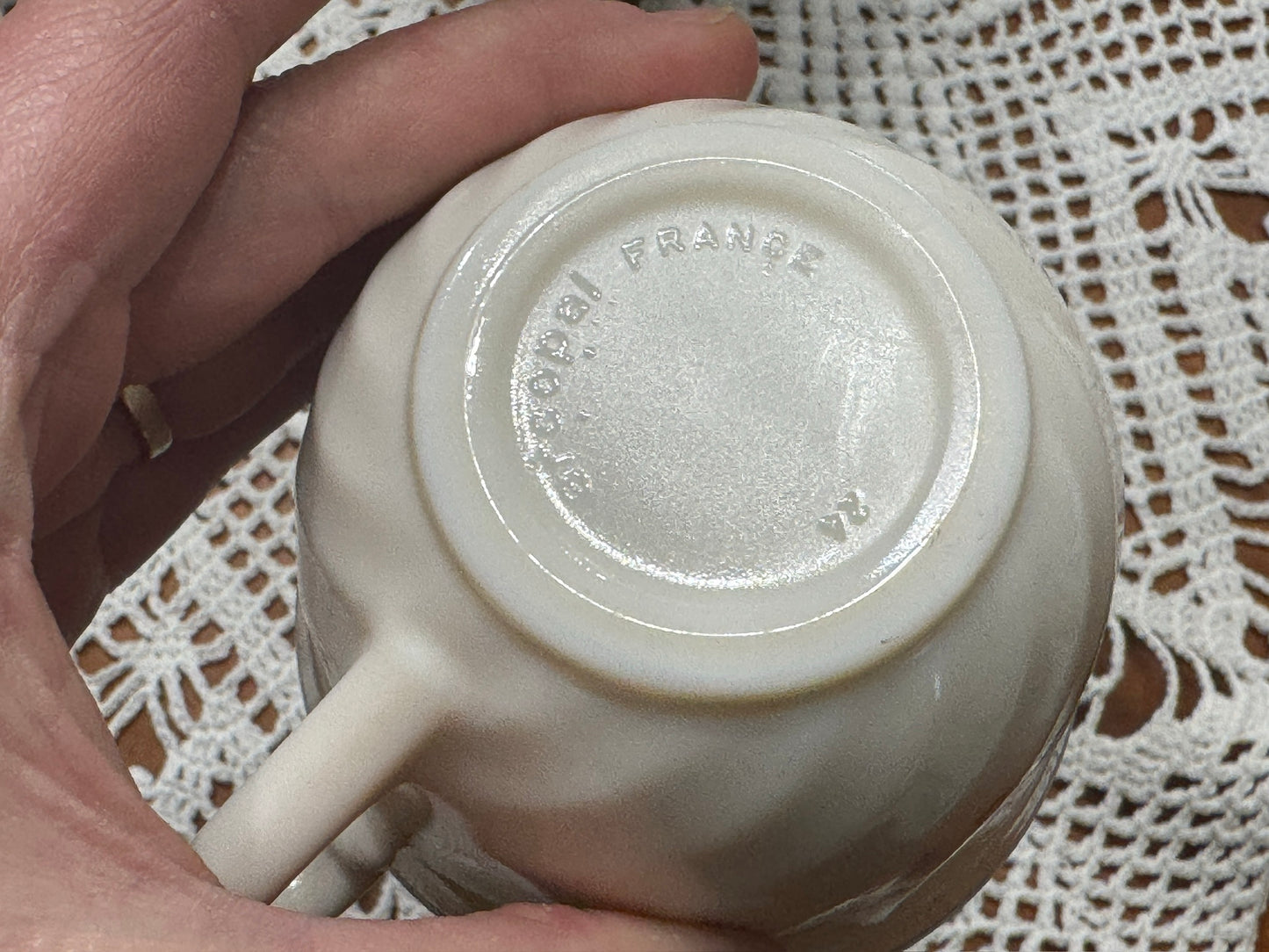 Arcopal France Victoria Floral Teacups & Saucers