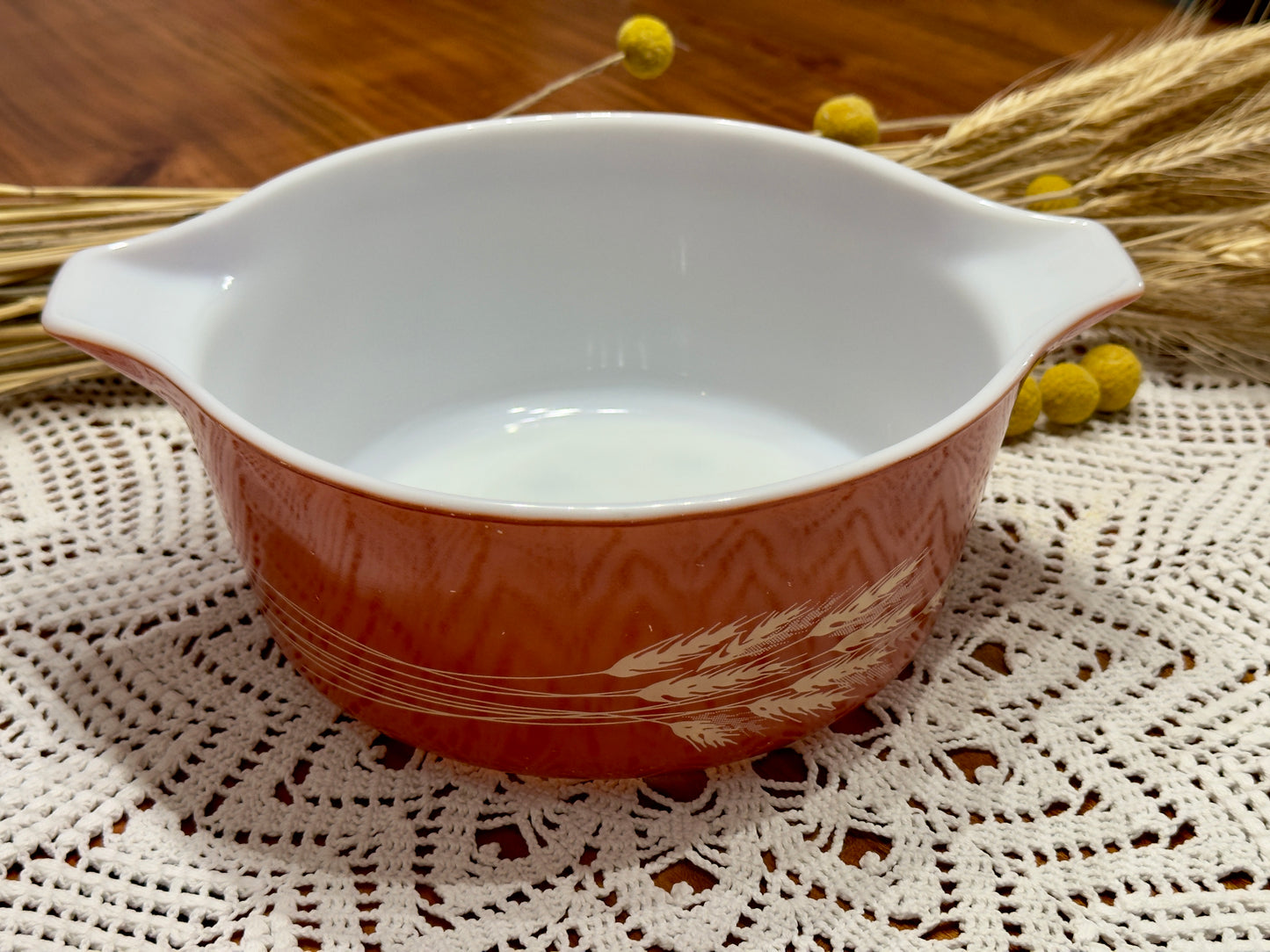 PYREX 475-B Autumn Harvest Cinderella Casserole Dish