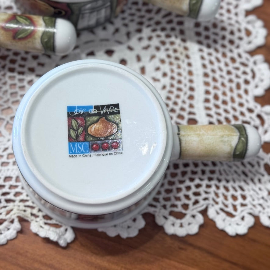 Lidded French Onion Soup Crocks