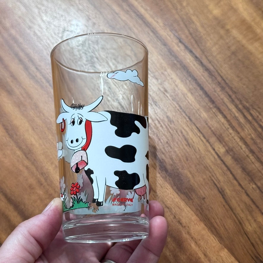 Cerve Cow Milk Drinking Glasses