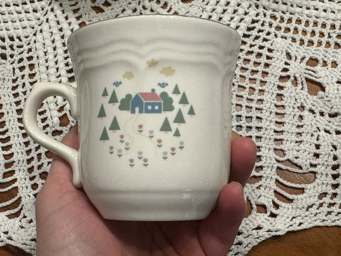 Sango Indonesia Home Sweet Home 1987 Mugs