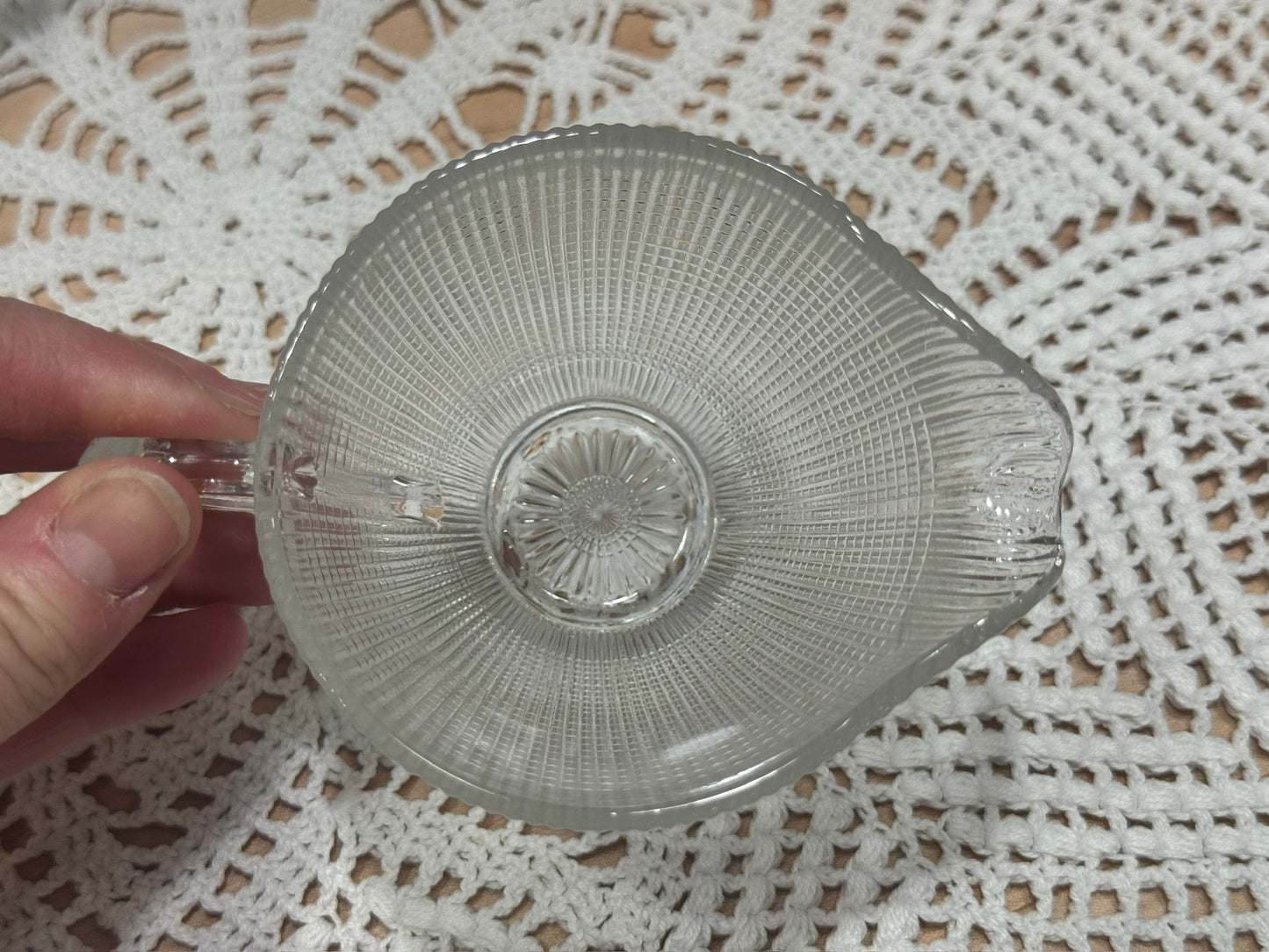 Dominion Glass 'Saguenay' Cream & Sugar Set