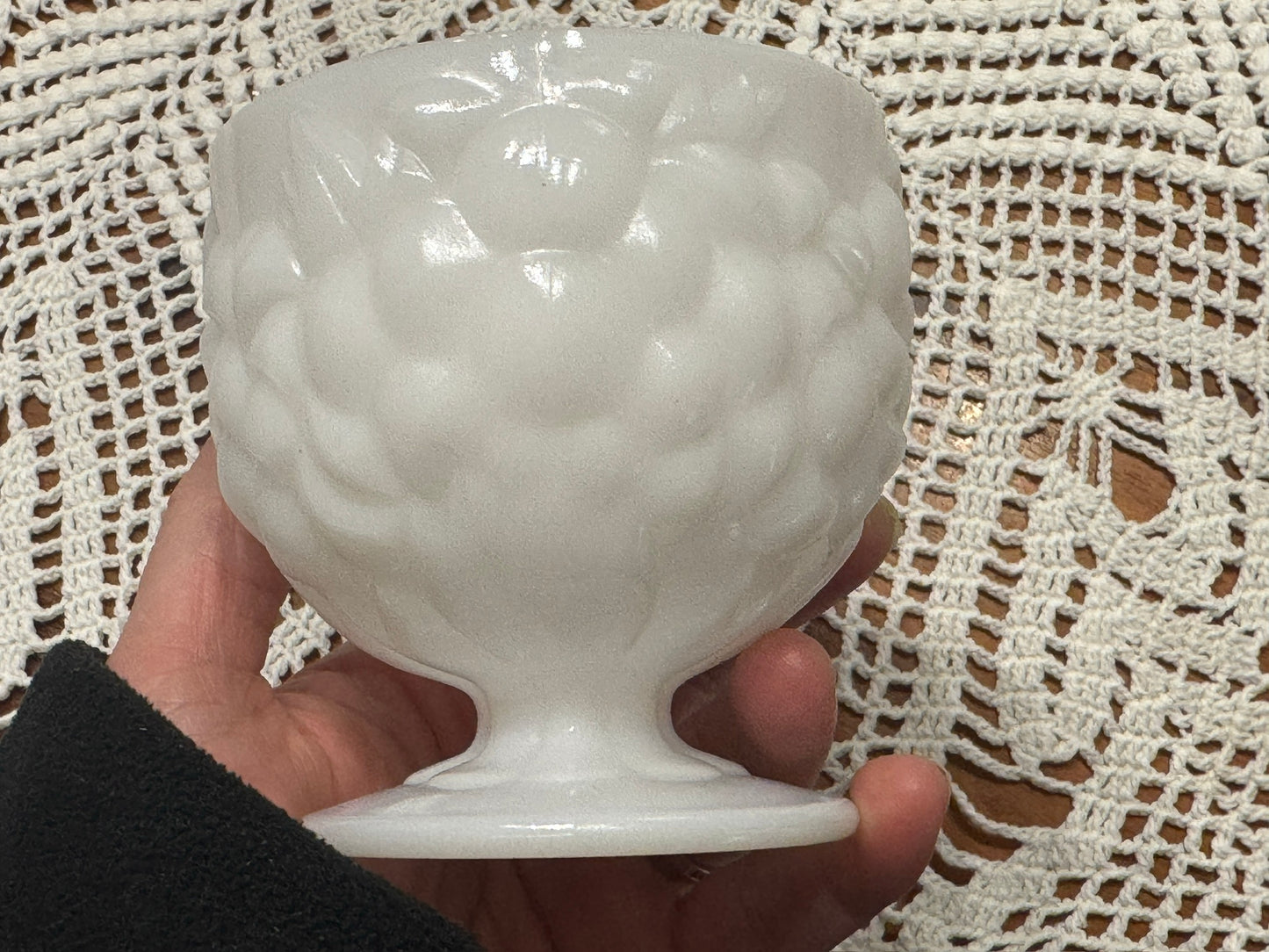 Vintage Milk Glass Compote/Dessert Cup
