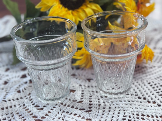 Libby Clear Glass Sundae Cups