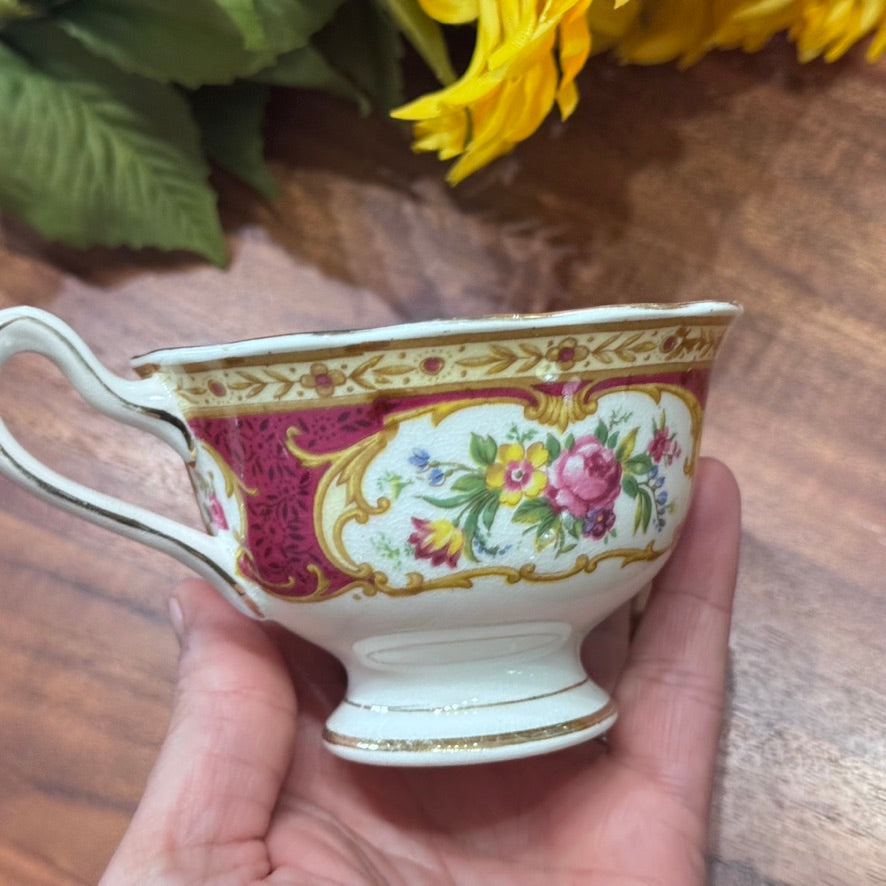 'Lady Hamilton' Royal Albert Teacup & Saucer Set