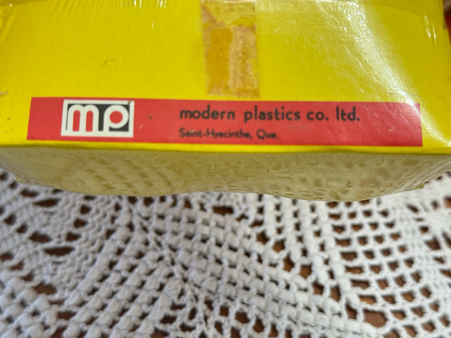 Packaged Orange Salt & Pepper Set By Modern Platsics Quebec, Canada