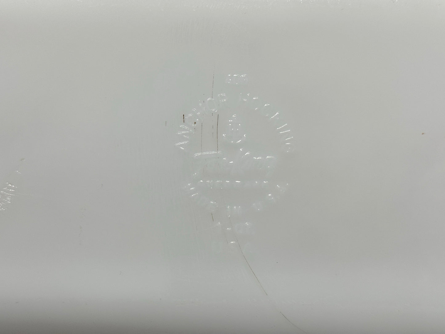 Anchor Hocking Fire King 'Chanticleer Rooster' Loaf Pan