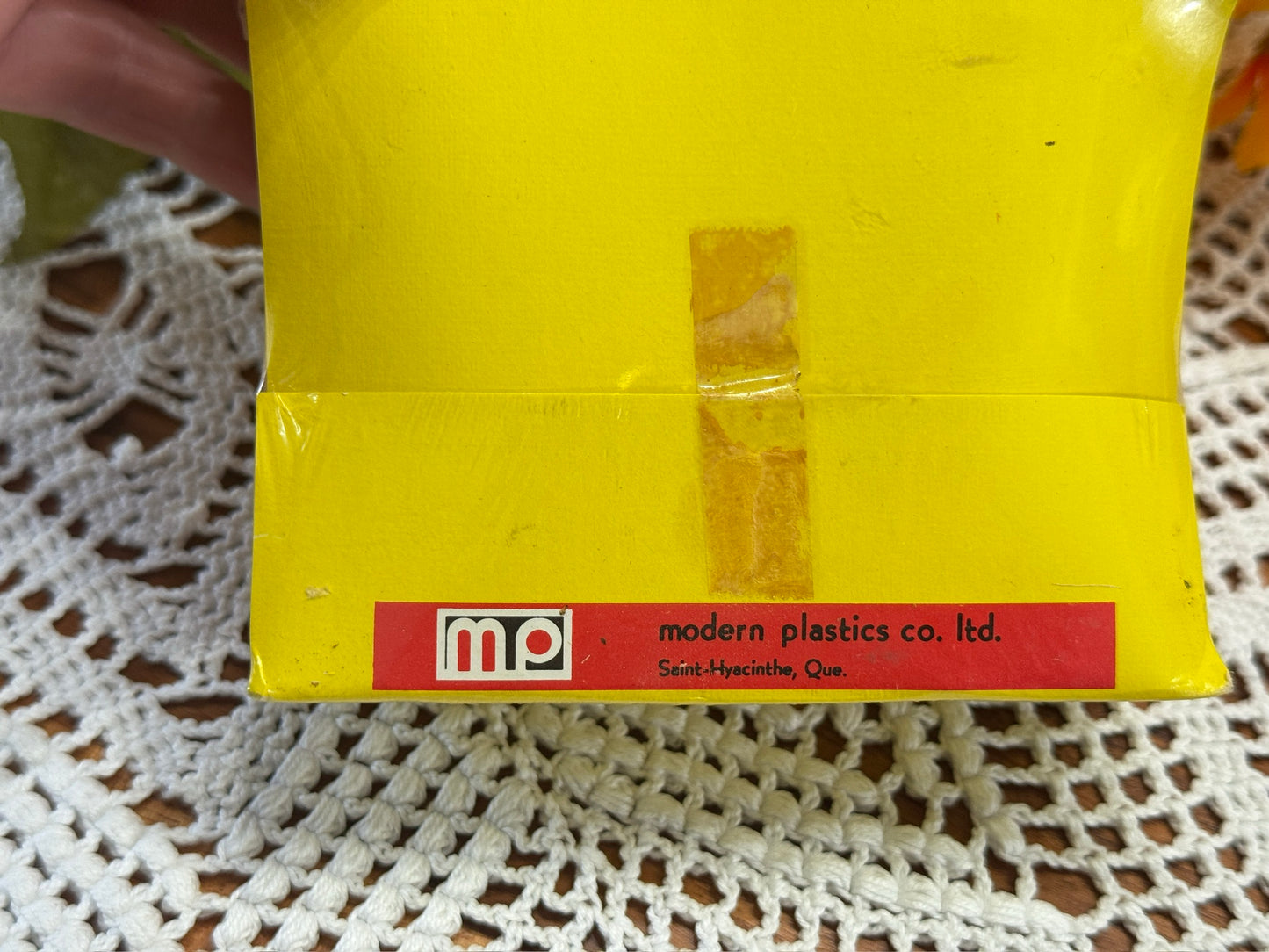 Packaged Orange Salt & Pepper Set By Modern Platsics Quebec, Canada