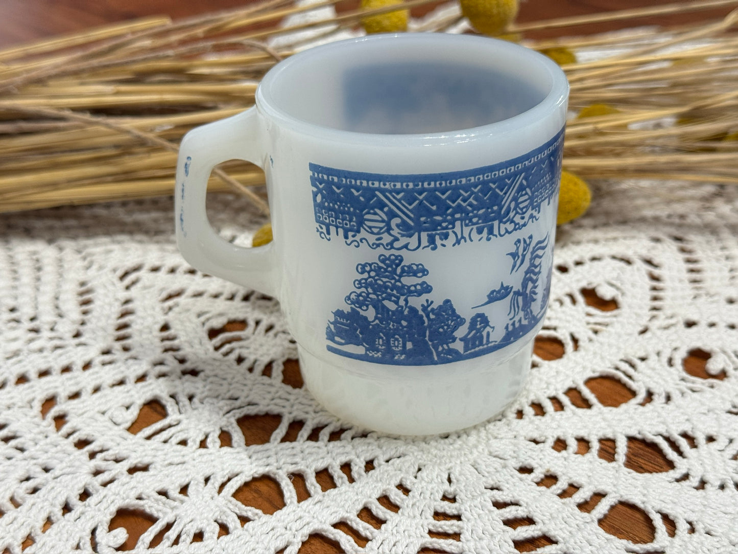 Anchor Hocking Fire-King Blue Willow Mug