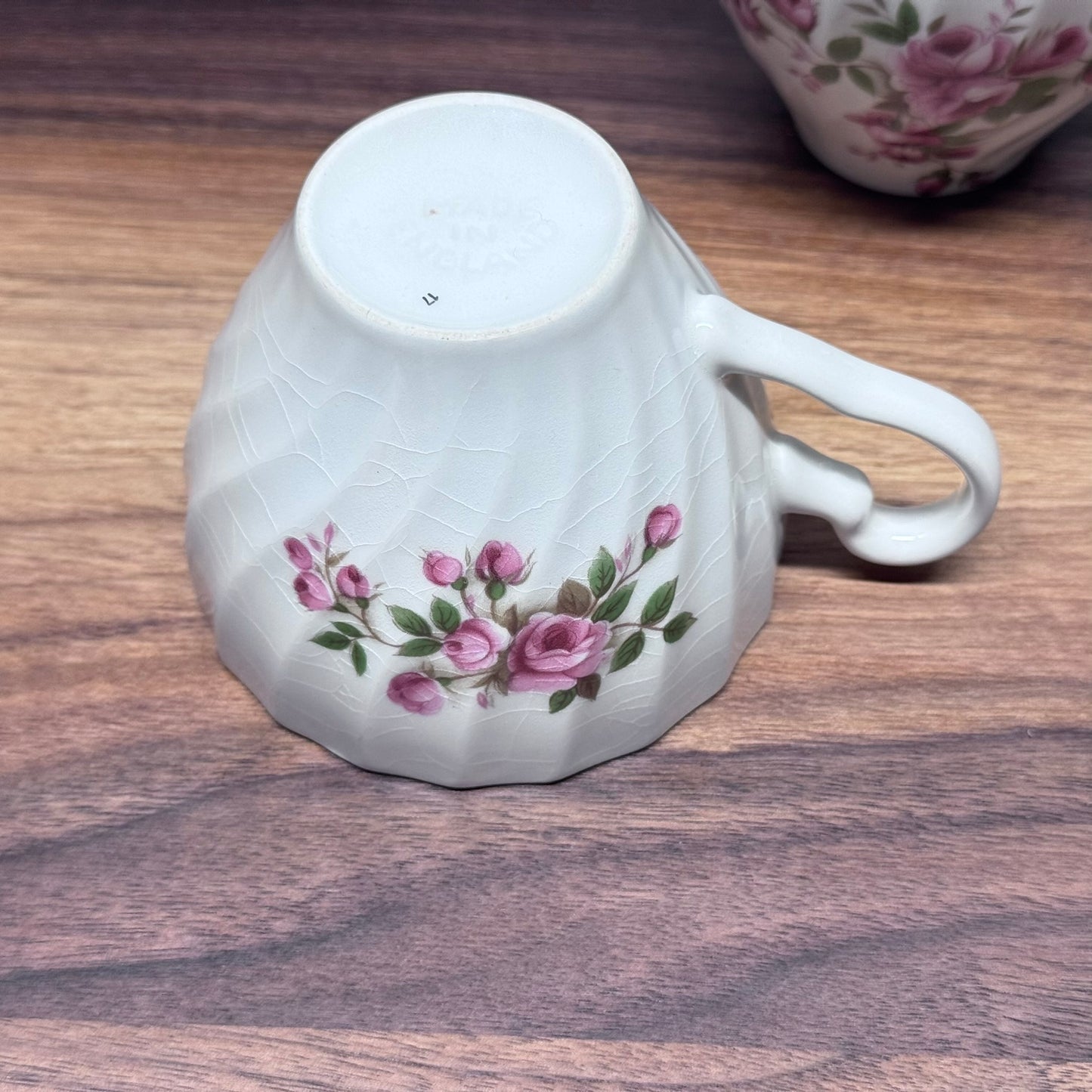 Johnson Brothers Made In England Ironstone Regency Pink Roses Dish Set