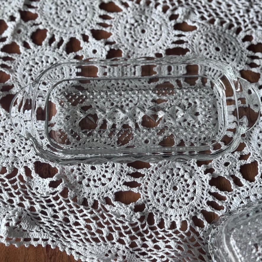Wexford Anchor Hocking Butter Dish
