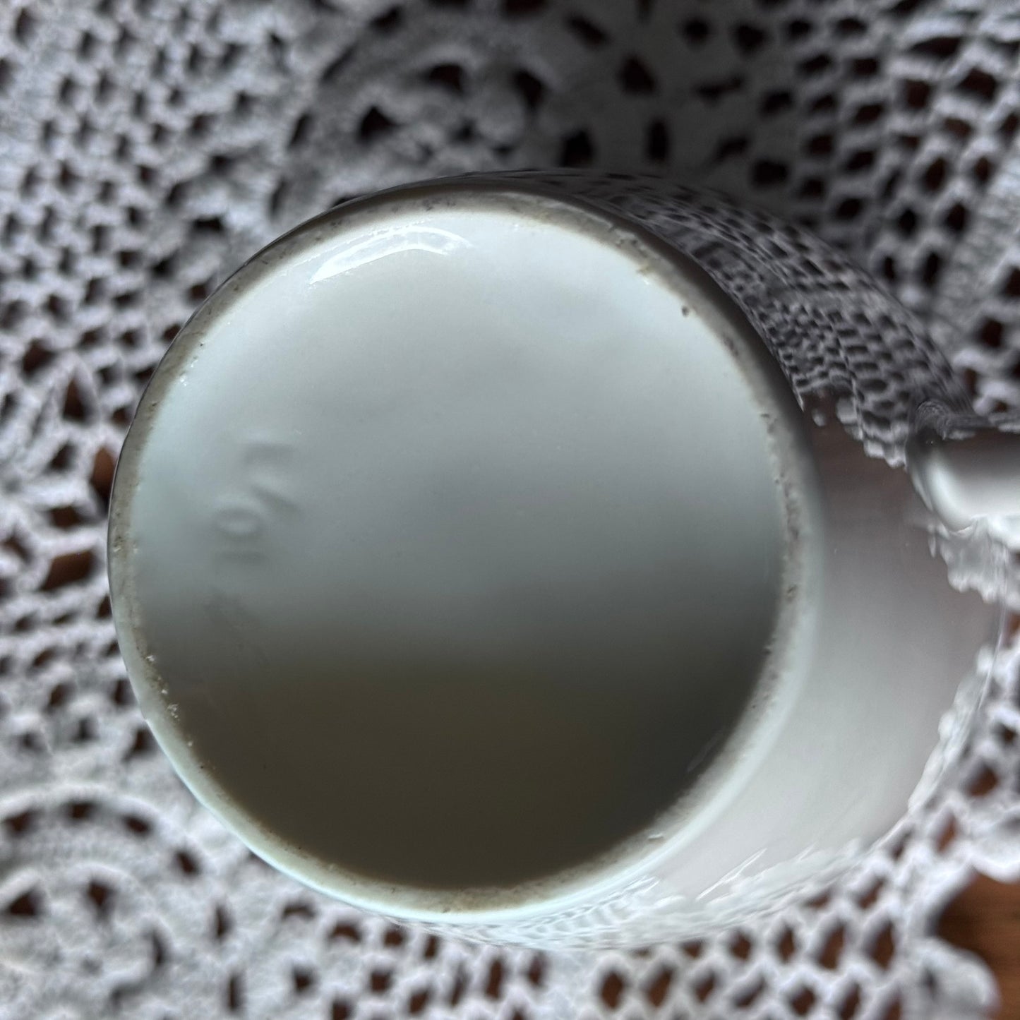 Bohemian White & Gold Floral Coffee/Teapot