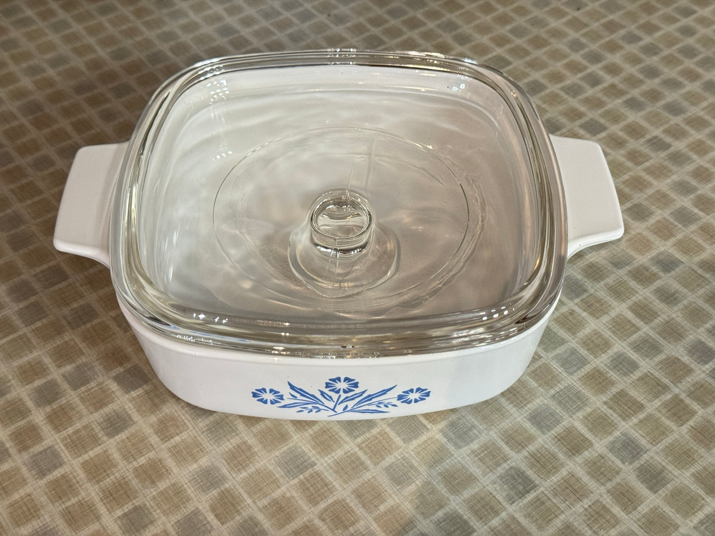 Corning Ware Blue Cornflower A-1-B 1 Liter Casserole Dish