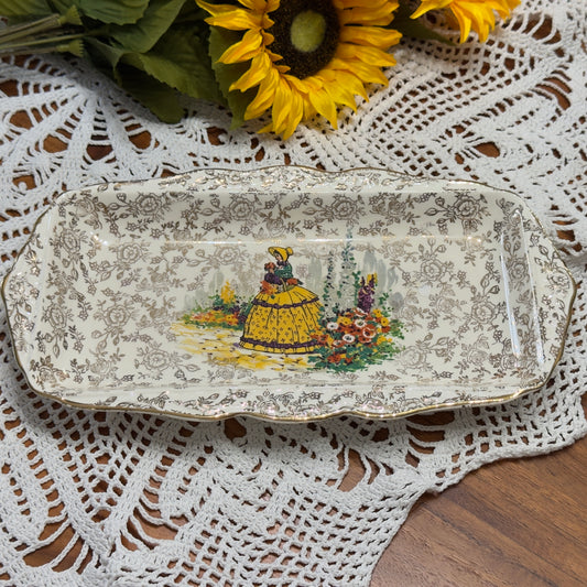 James Kent England 'Crinoline Lady' Tray