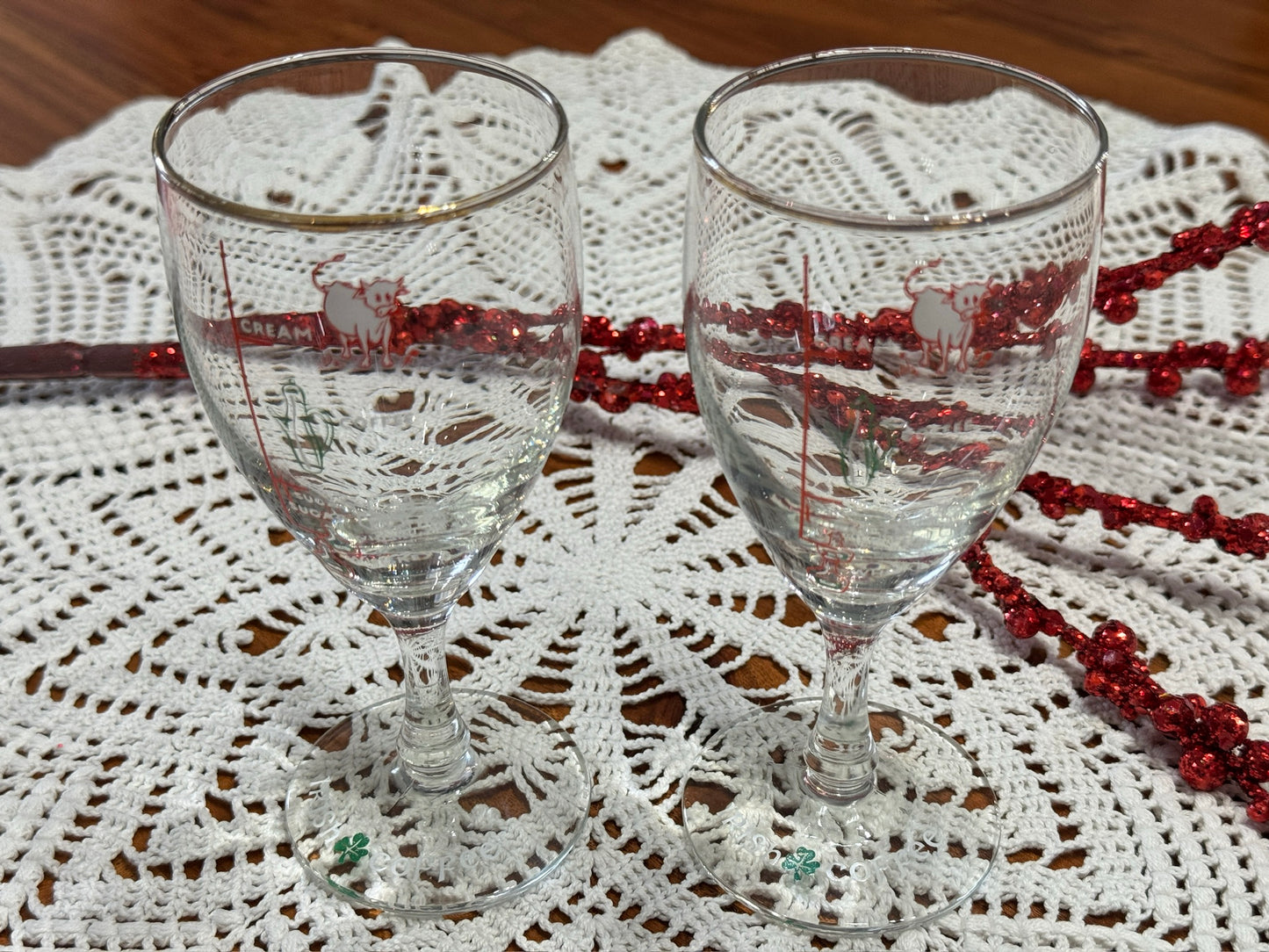 Irish Coffee Recipe Measurement Glasses