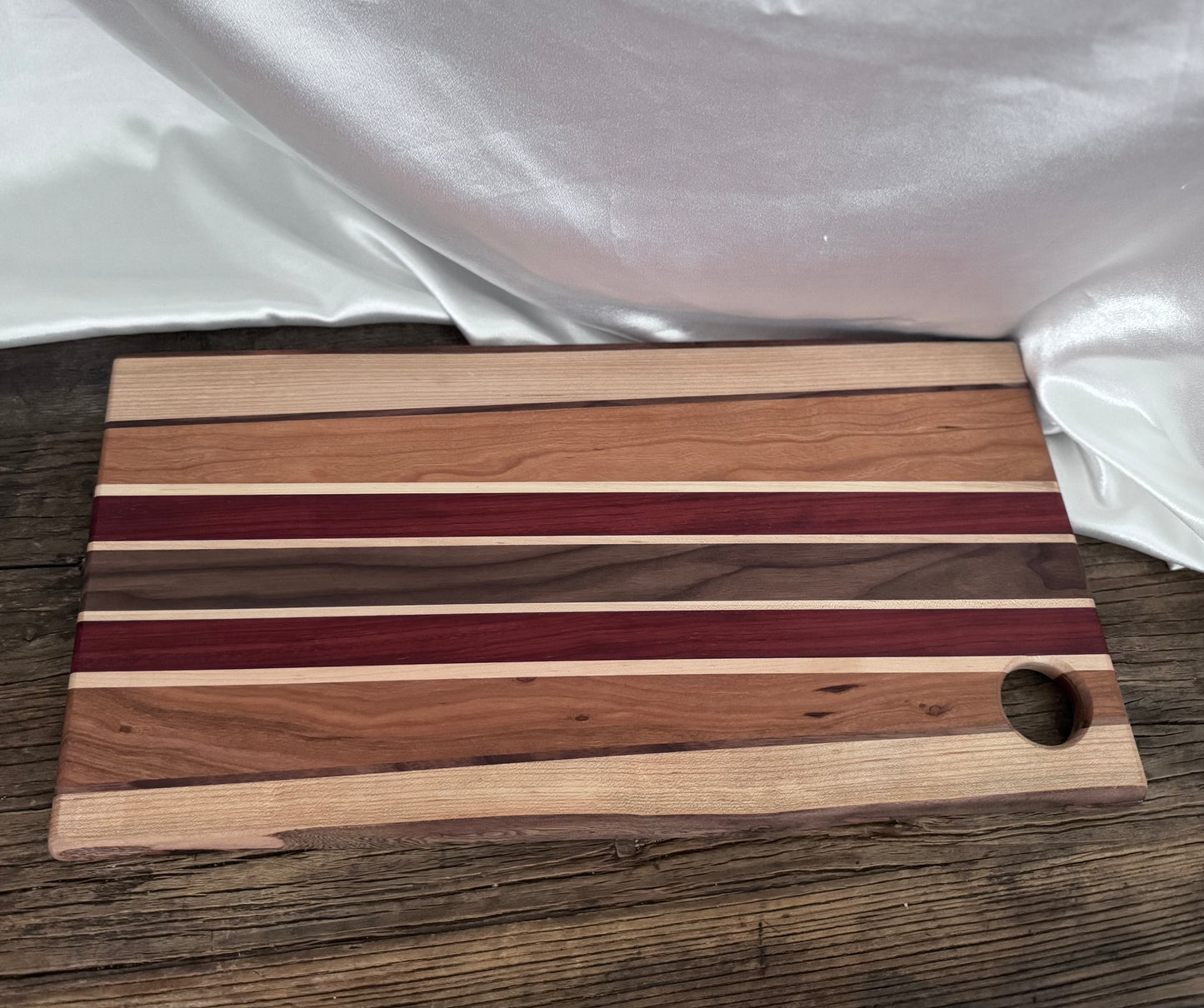 Mixed Wood Cutting Board
