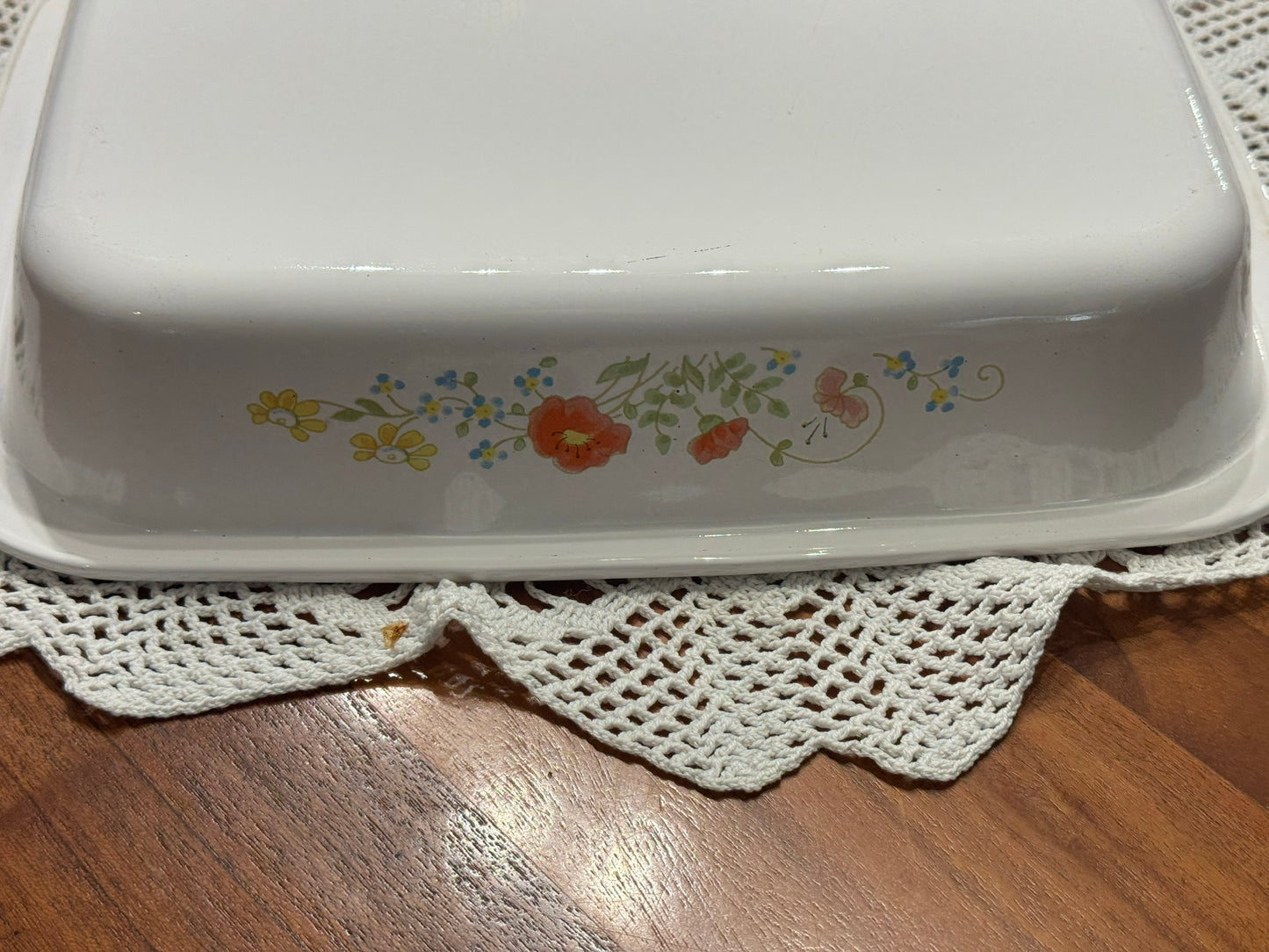 Corning Ware A-21-B 'Spring Bouquet or Wildflower' Large Oven Roasting Dish