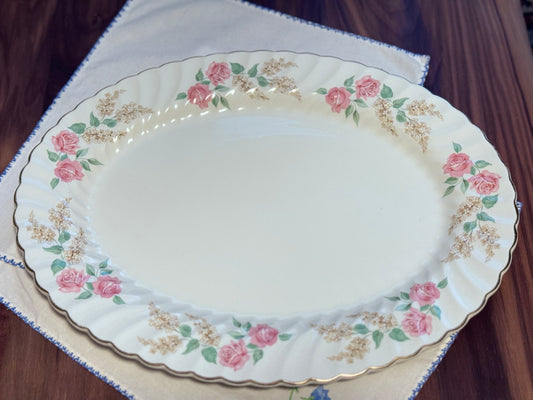 Snowhite Regency 2C Johnson Bros Large Serving Platter
