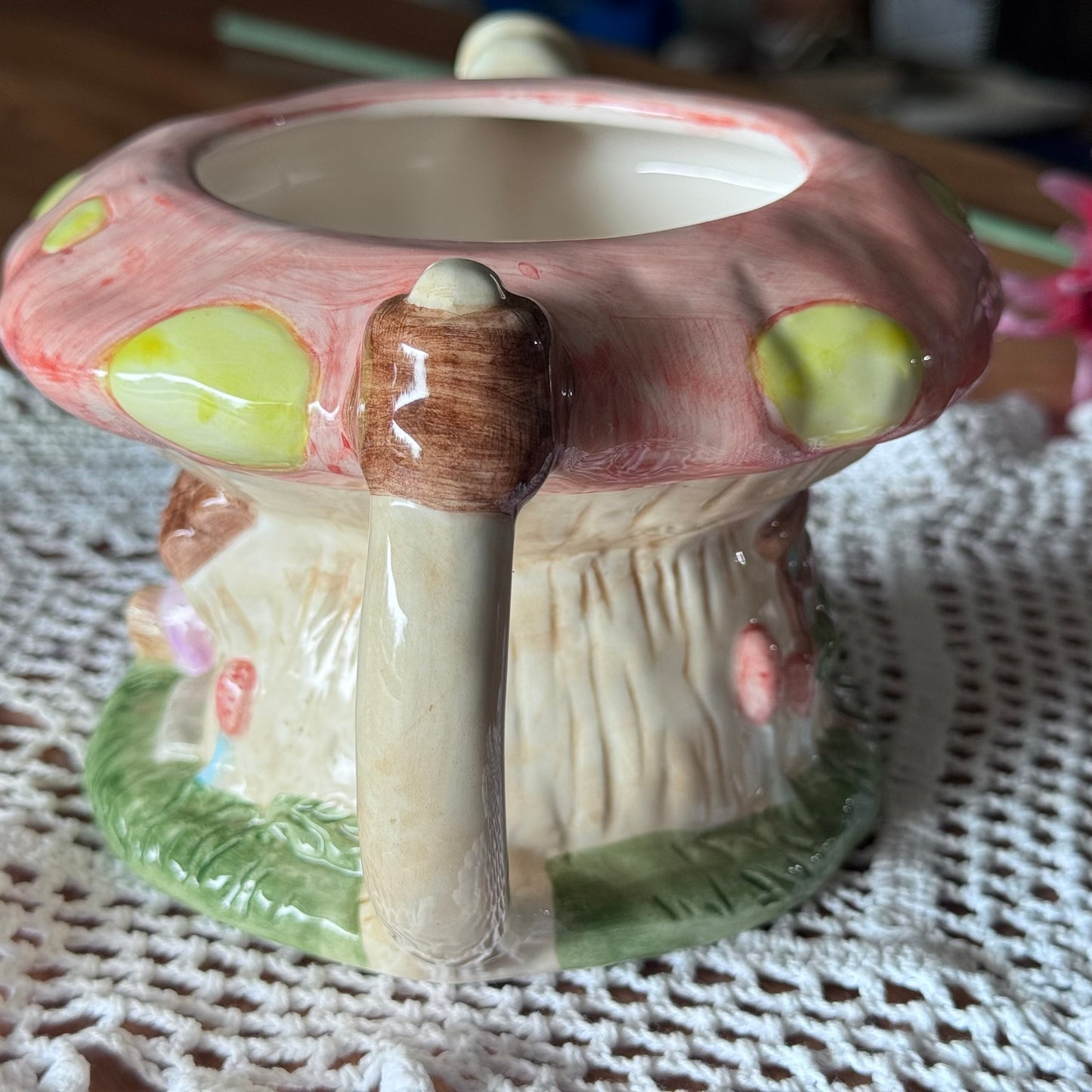 Mushroom House & Teddy Teapot
